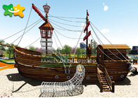 Pirate Captain Outdoor Amusement Park Equipment Psychological  Skill Training